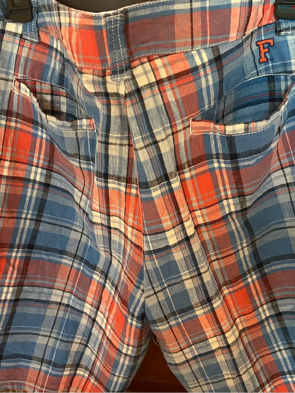 Florida Gators plaid shorts